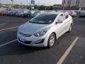 2015 Shimmering Air Silver Hyundai Elantra SE Sedan  photo #1