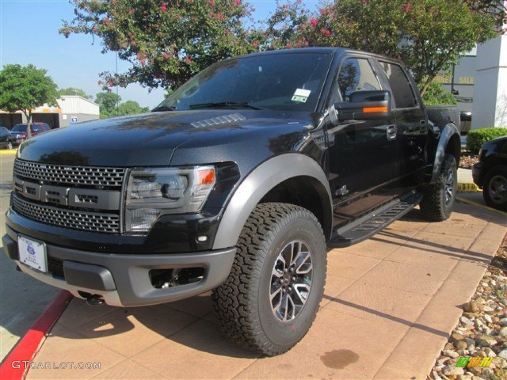 2014 F150 SVT Raptor SuperCrew 4x4 - Tuxedo Black / Raptor Black photo #3