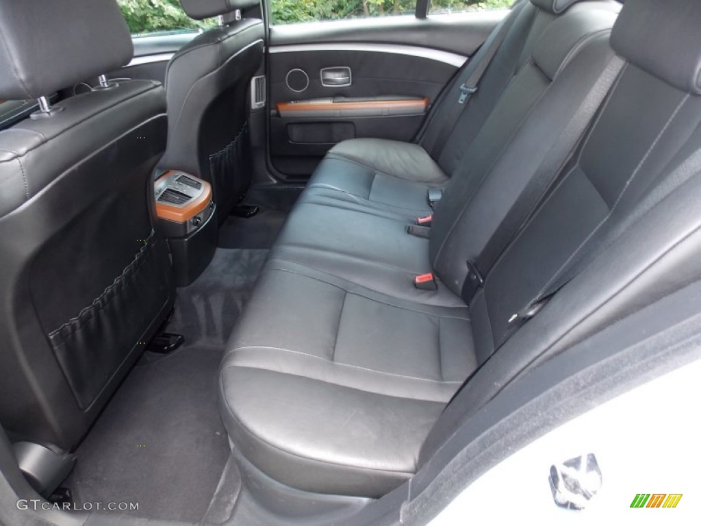 2003 7 Series 745i Sedan - Titanium Silver Metallic / Black/Black photo #14