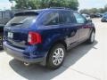 2013 Deep Impact Blue Metallic Ford Edge SEL  photo #3