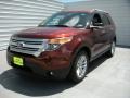 2015 Bronze Fire Ford Explorer XLT  photo #7