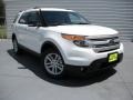 2015 Oxford White Ford Explorer XLT  photo #2