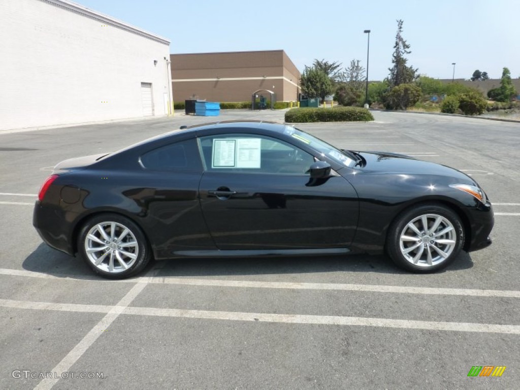 2011 G 37 Journey Coupe - Black Obsidian / Graphite photo #13