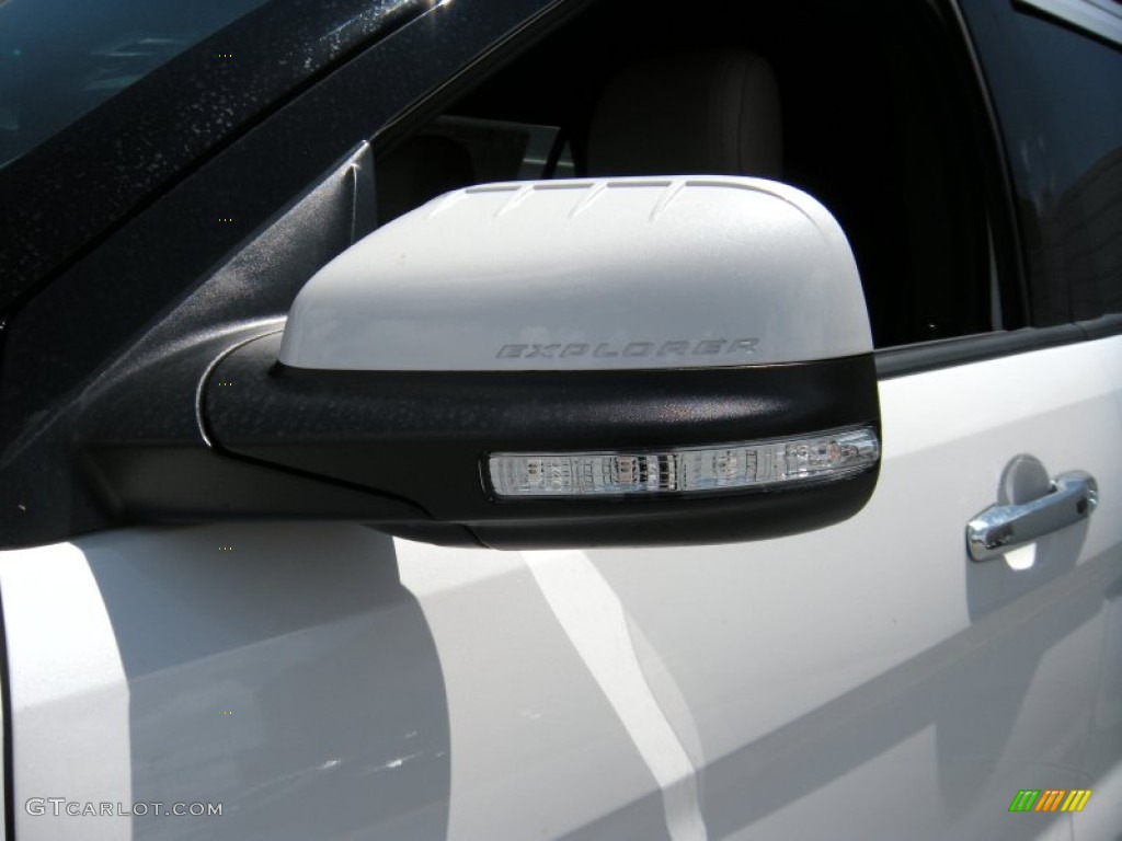 2015 Explorer Limited - White Platinum / Medium Light Stone photo #12