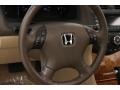 2005 Honda Accord Ivory Interior Steering Wheel Photo