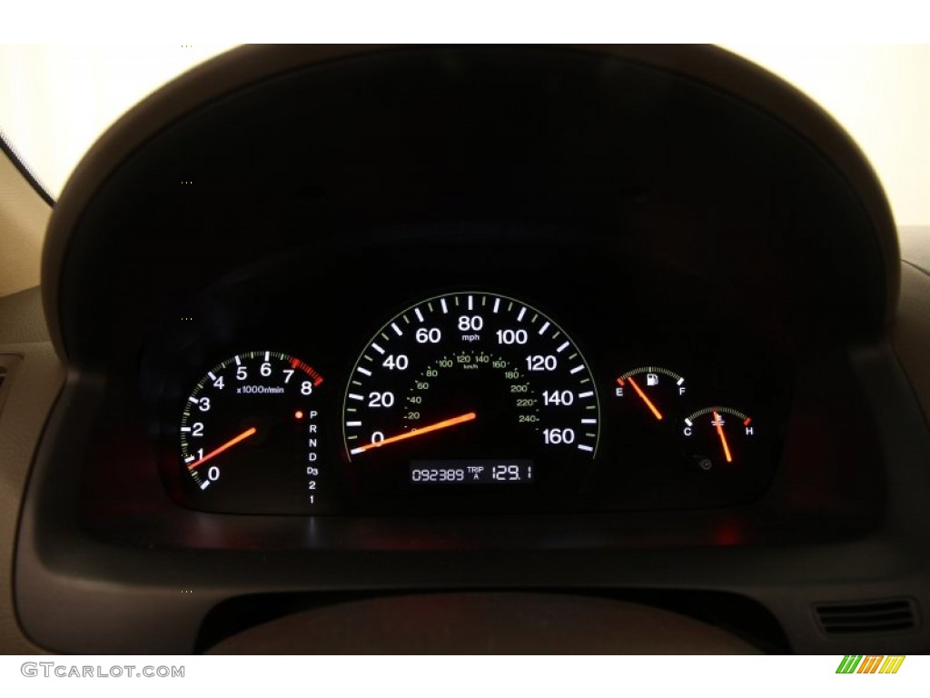 2005 Honda Accord EX-L V6 Sedan Gauges Photo #96101895