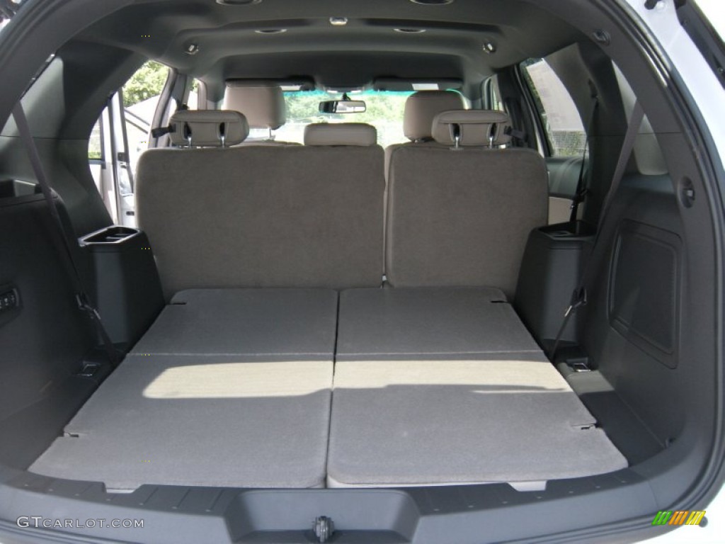 2015 Explorer Limited - White Platinum / Medium Light Stone photo #21