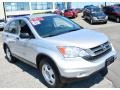 2010 Alabaster Silver Metallic Honda CR-V LX AWD  photo #3