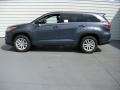 2014 Shoreline Blue Pearl Toyota Highlander LE  photo #6