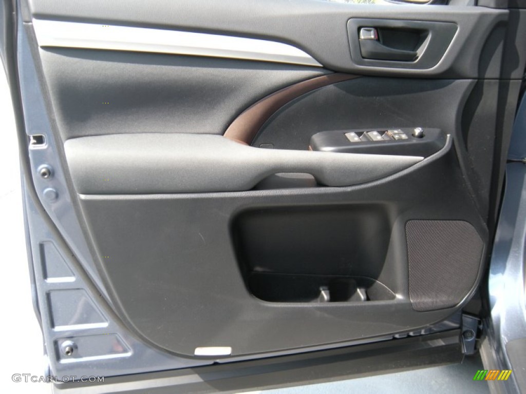 2014 Toyota Highlander LE Black Door Panel Photo #96103837
