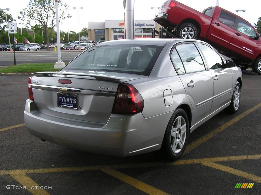 2008 Malibu Classic LT Sedan - Silverstone Metallic / Titanium Gray photo #6