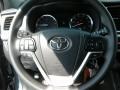 2014 Toyota Highlander Black Interior Steering Wheel Photo