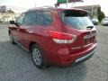 2013 Cayenne Red Nissan Pathfinder SV 4x4  photo #8