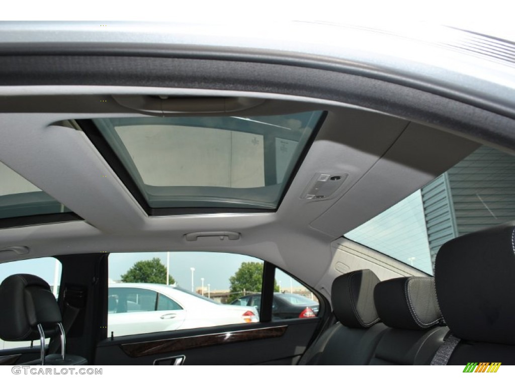 2014 E 350 4Matic Sedan - Iridium Silver Metallic / Black photo #7
