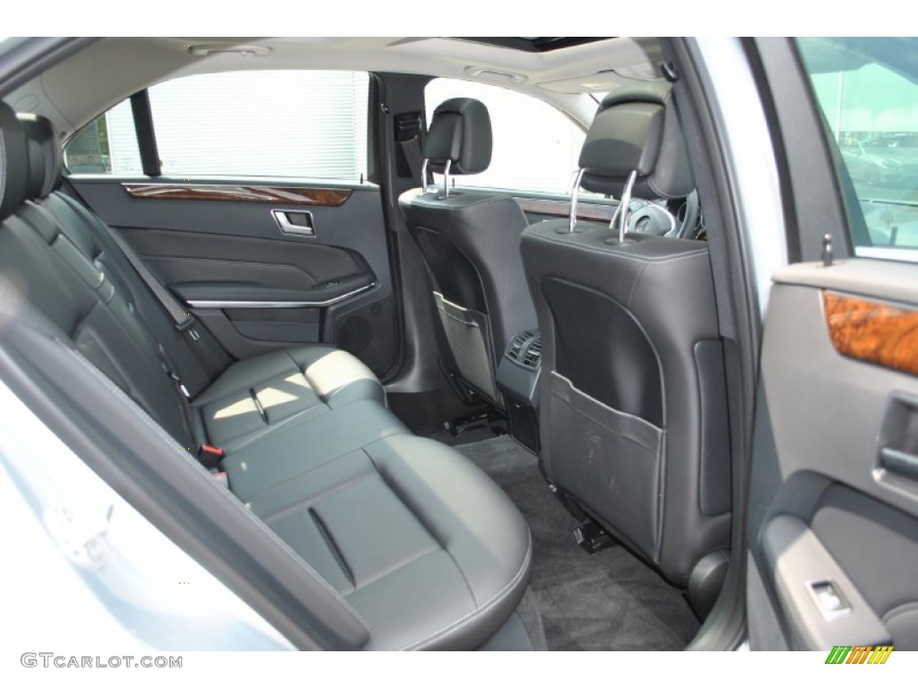 2014 E 350 4Matic Sedan - Iridium Silver Metallic / Black photo #8