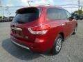 2013 Cayenne Red Nissan Pathfinder SV 4x4  photo #10