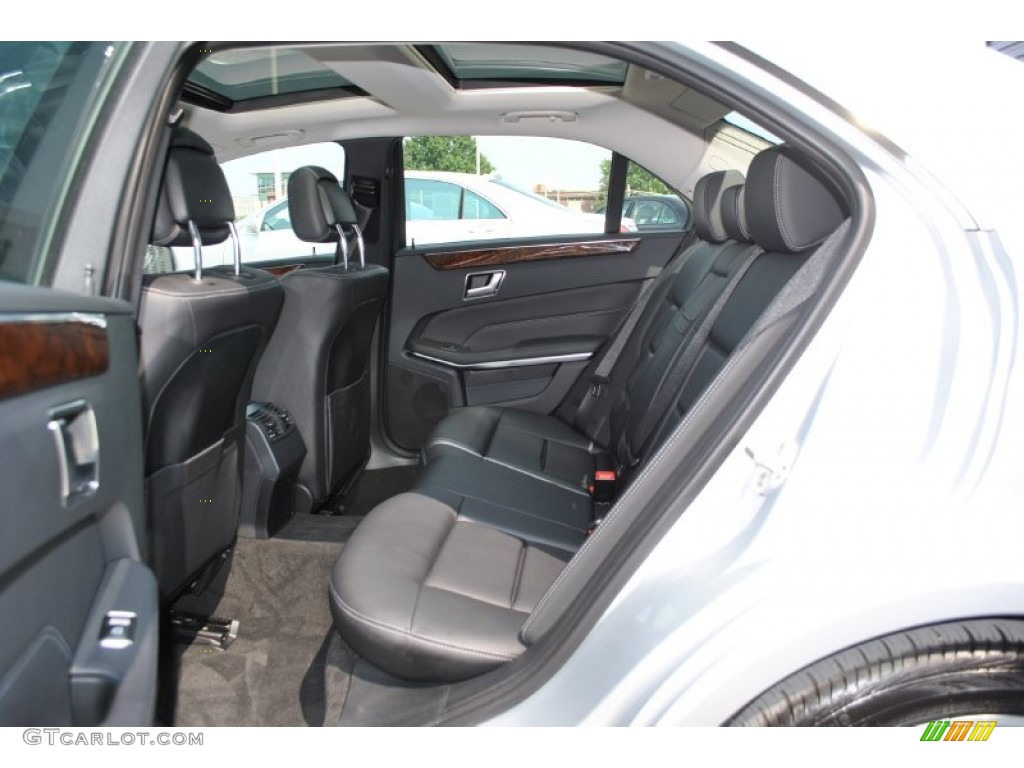 2014 E 350 4Matic Sedan - Iridium Silver Metallic / Black photo #14