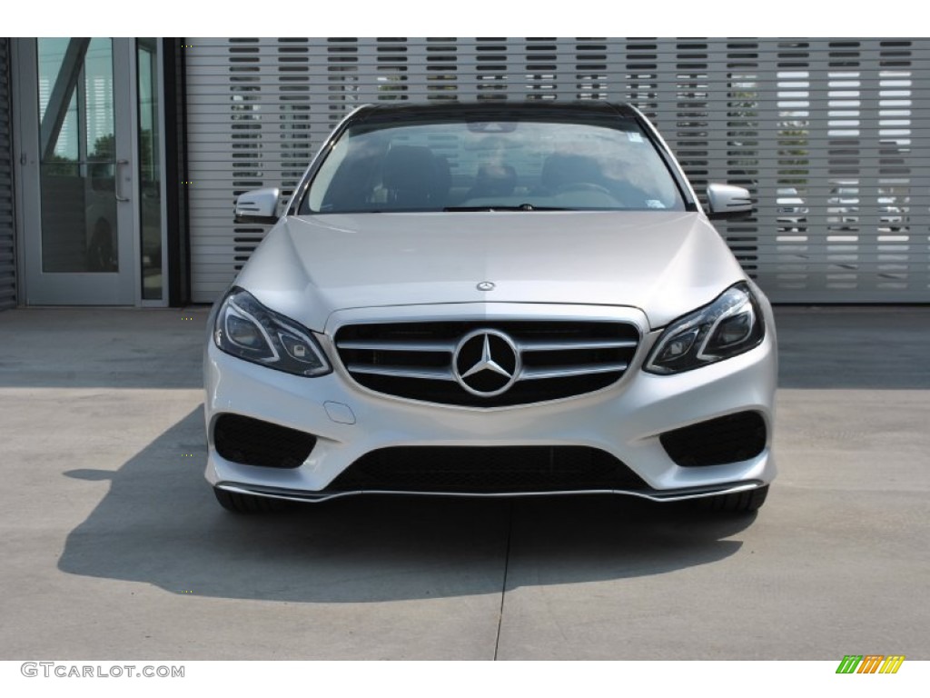 2014 E 350 4Matic Sedan - Iridium Silver Metallic / Black photo #25