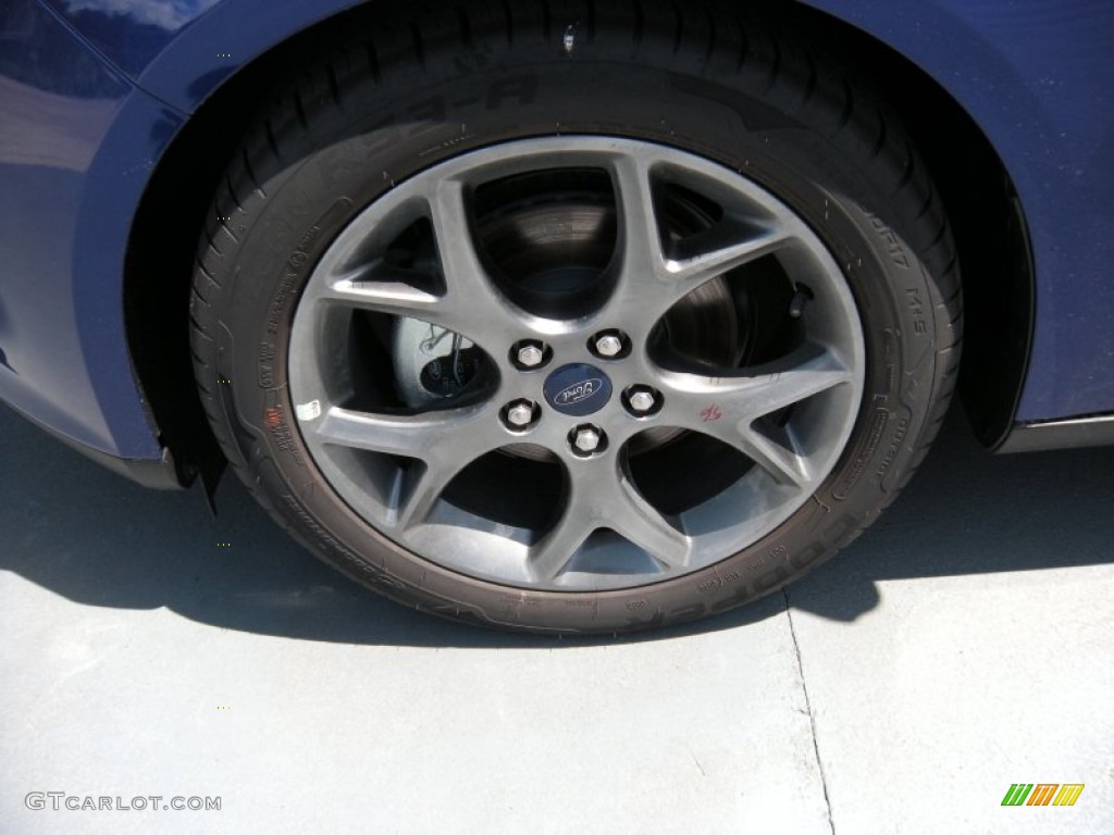 2014 Focus SE Hatchback - Performance Blue / Charcoal Black photo #11
