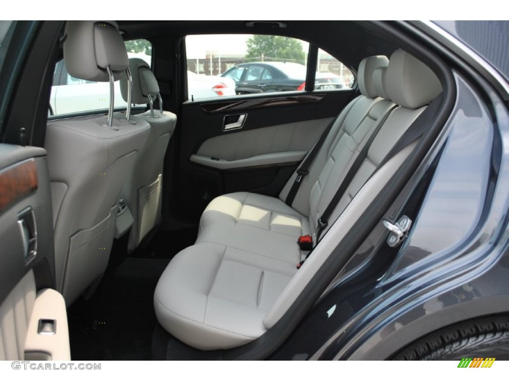 2012 Mercedes-Benz E 350 4Matic Sedan Rear Seat Photo #96105607