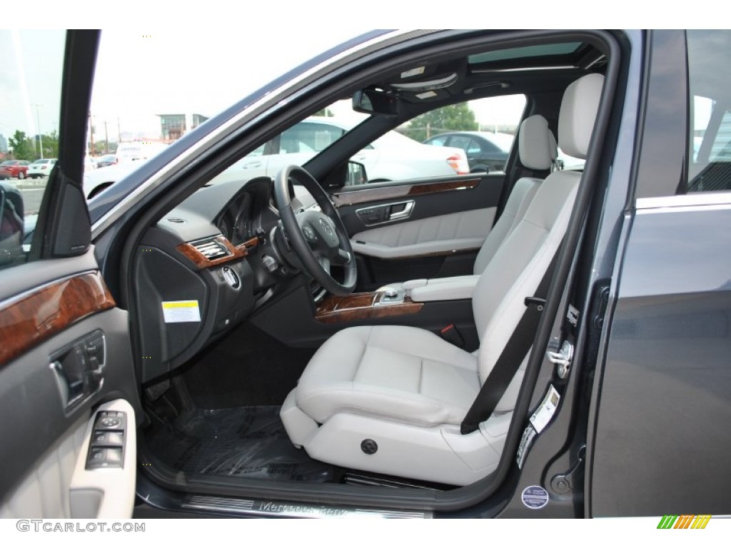 Ash/Dark Grey Interior 2012 Mercedes-Benz E 350 4Matic Sedan Photo #96105648