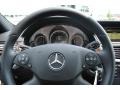 2012 Mercedes-Benz E Ash/Dark Grey Interior Steering Wheel Photo