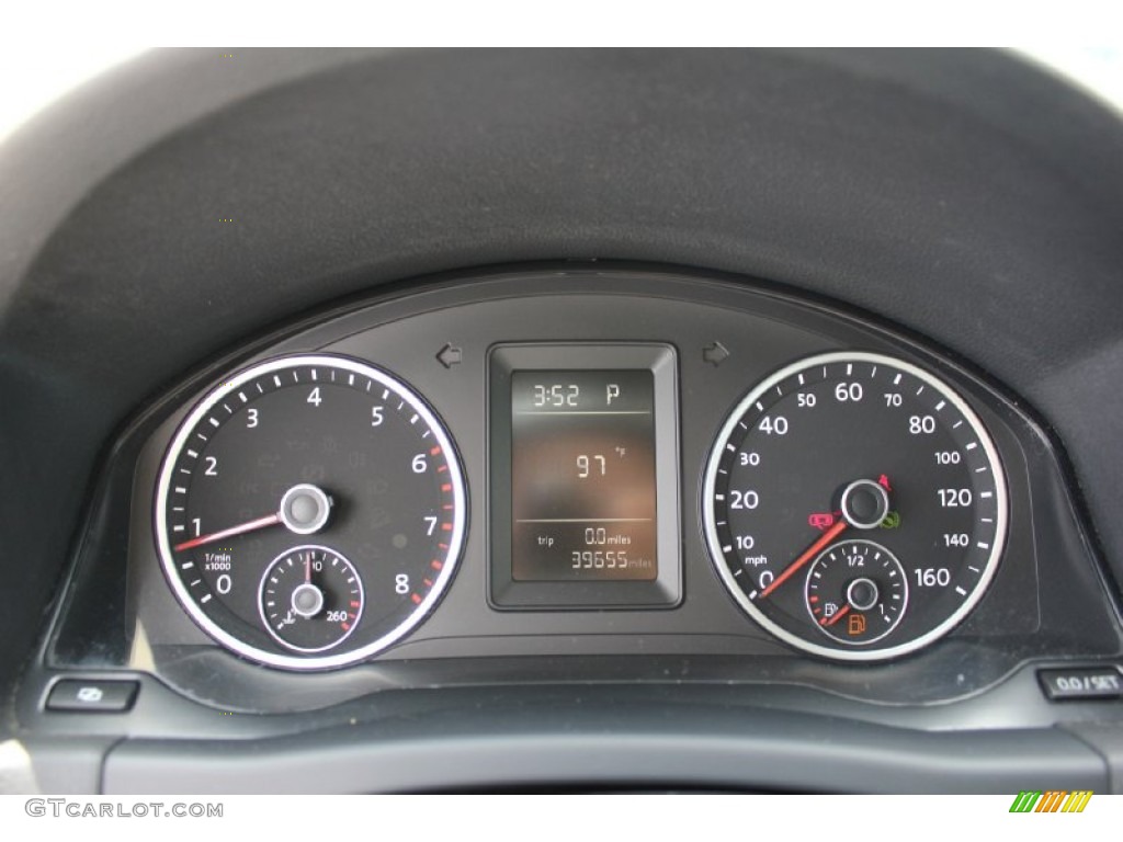 2011 Tiguan S - Alpine Gray Metallic / Clay Gray photo #36