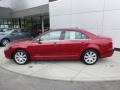 2009 Vivid Red Metallic Lincoln MKZ Sedan  photo #2