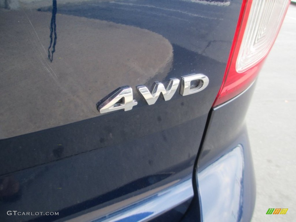 2012 Explorer XLT 4WD - Dark Pearl Blue Metallic / Charcoal Black photo #10