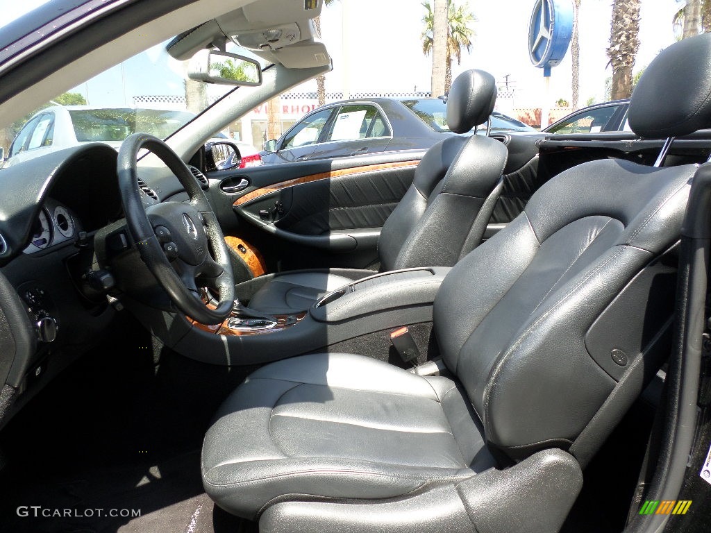 2006 Mercedes-Benz CLK 500 Cabriolet Front Seat Photos