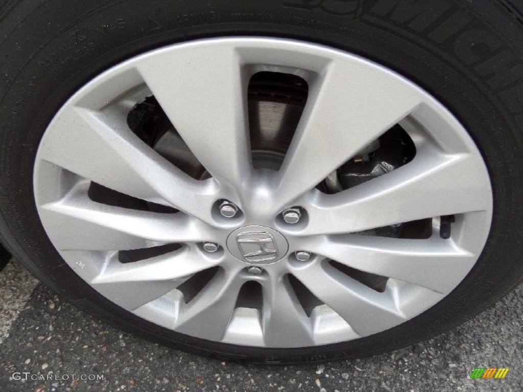 2014 Accord EX-L V6 Sedan - Champagne Frost Pearl / Ivory photo #7