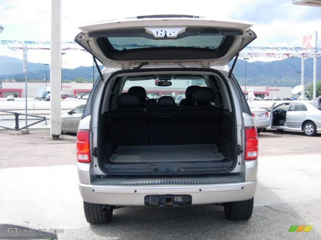 2004 Explorer Limited 4x4 - Silver Birch Metallic / Midnight Grey photo #15