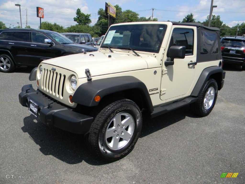 2011 Wrangler Sport 4x4 - Sahara Tan / Black photo #1