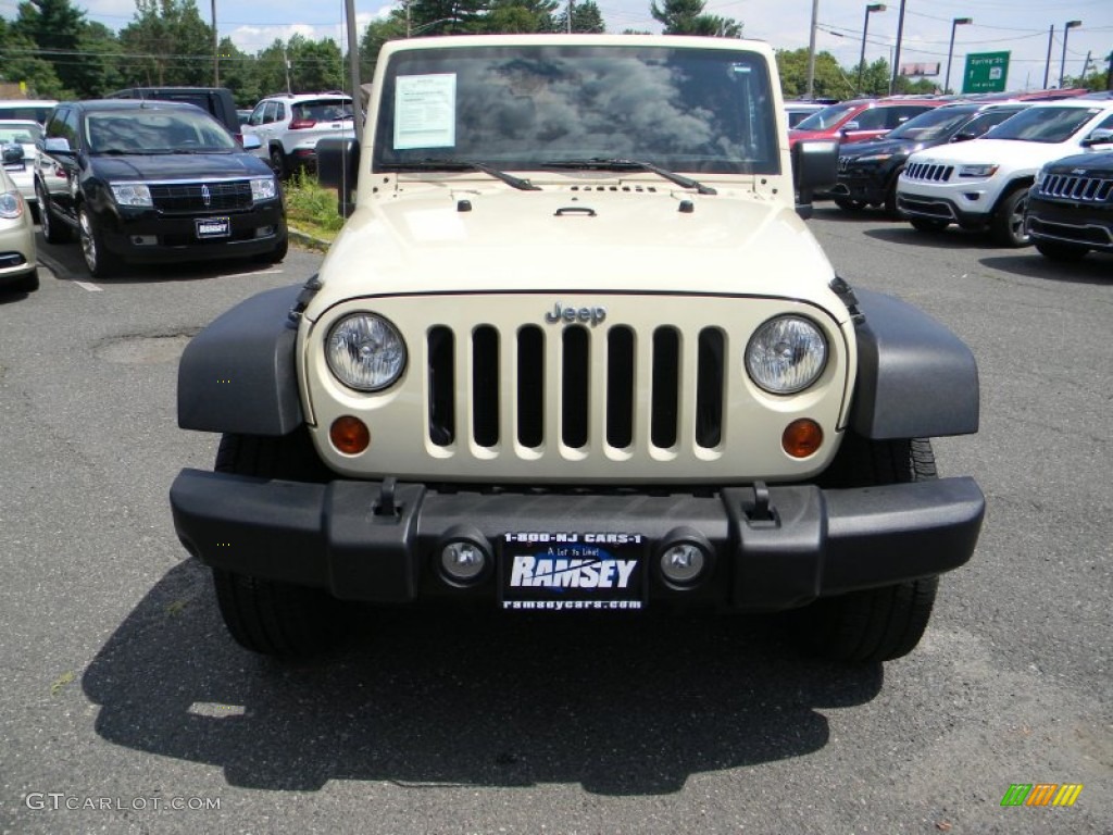 2011 Wrangler Sport 4x4 - Sahara Tan / Black photo #2