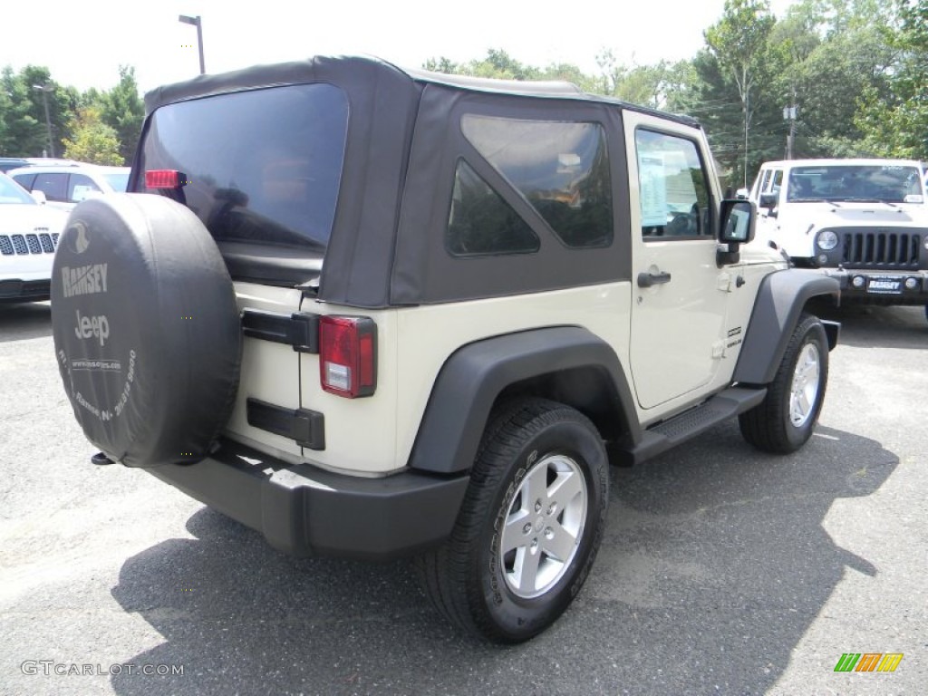 2011 Wrangler Sport 4x4 - Sahara Tan / Black photo #6