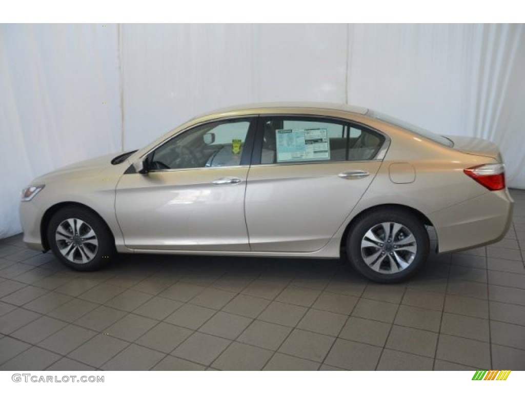 2014 Accord LX Sedan - Champagne Frost Pearl / Ivory photo #4