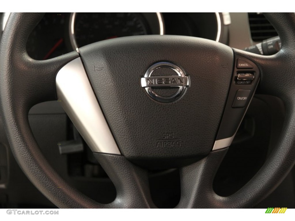 2011 Murano S AWD - Platinum Graphite / Black photo #6