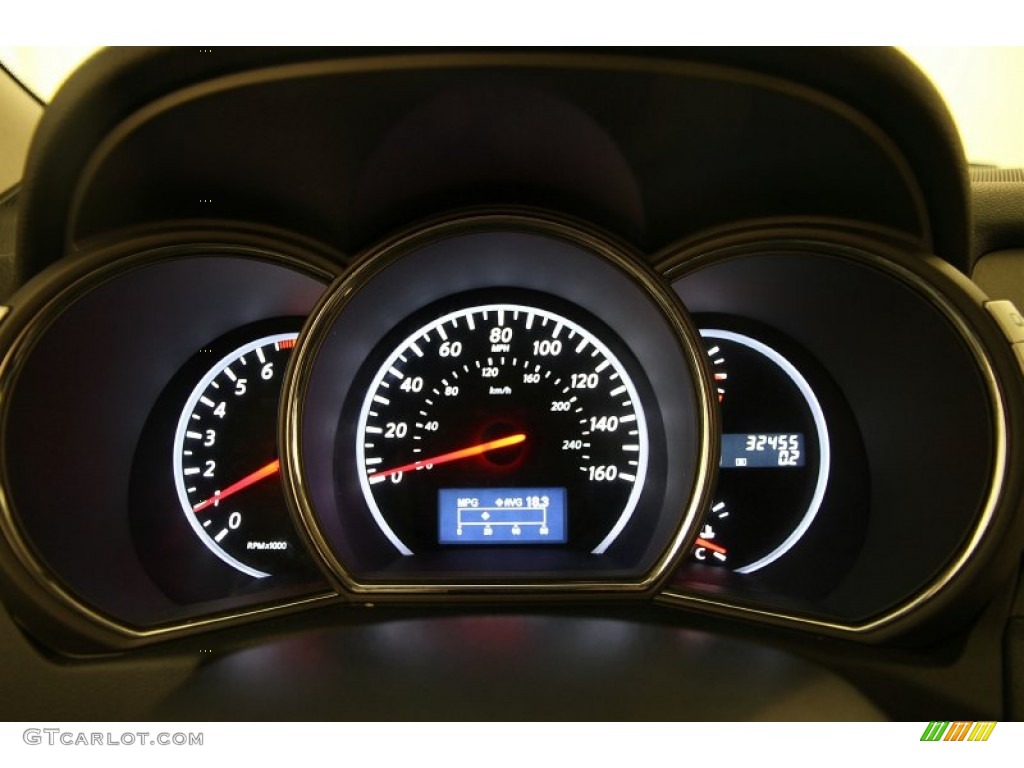2011 Murano S AWD - Platinum Graphite / Black photo #7