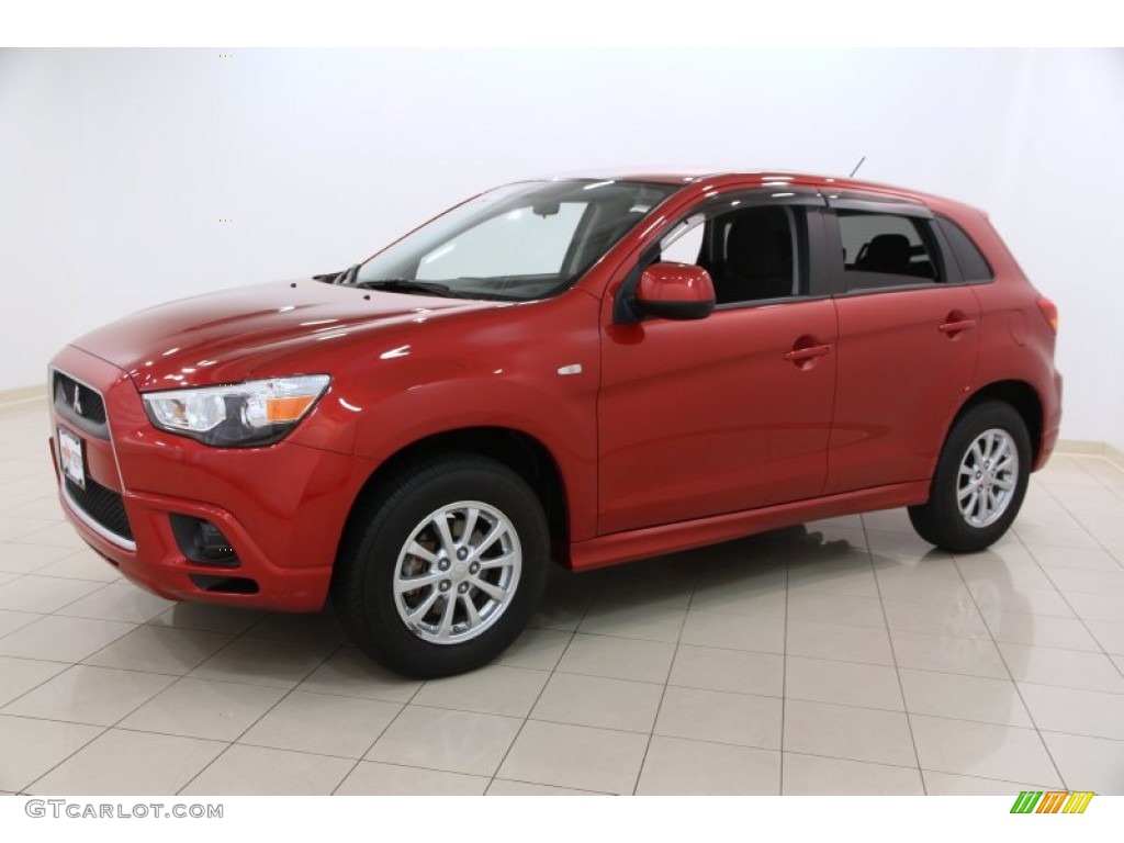 Rally Red 2012 Mitsubishi Outlander Sport ES Exterior Photo #96116200