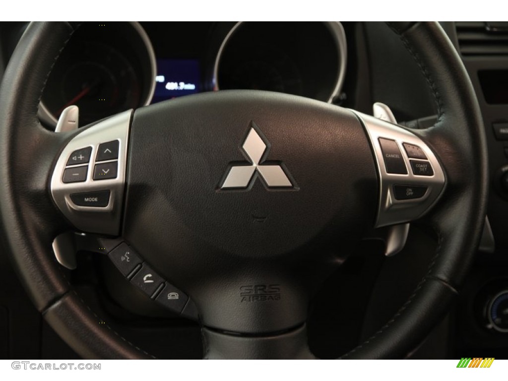 2012 Outlander Sport ES - Rally Red / Black photo #6