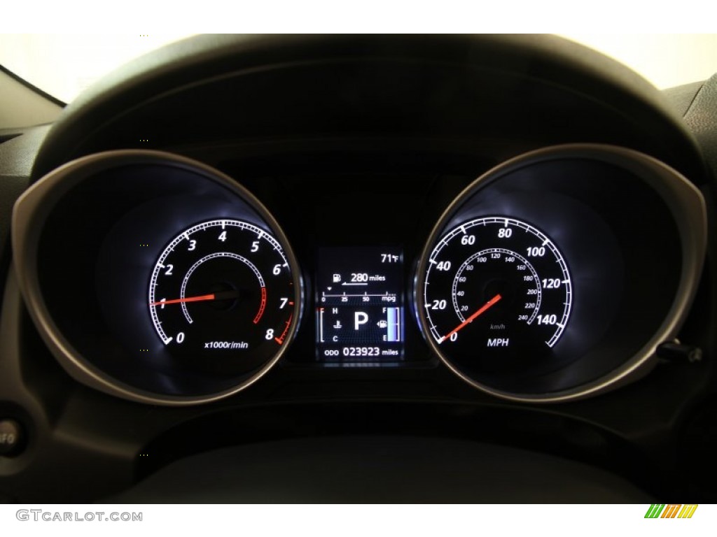 2012 Mitsubishi Outlander Sport ES Gauges Photo #96116269