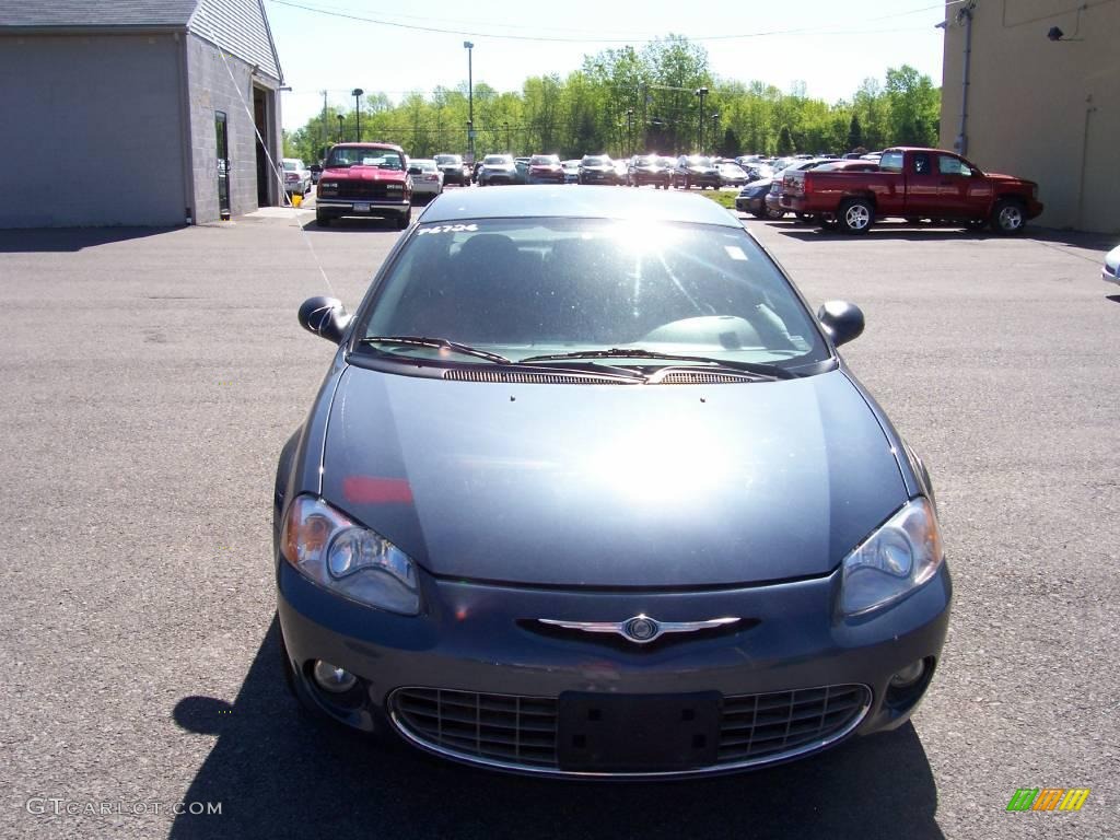 2003 Sebring LXi Sedan - Steel Blue Pearlcoat / Dark Slate Gray photo #13