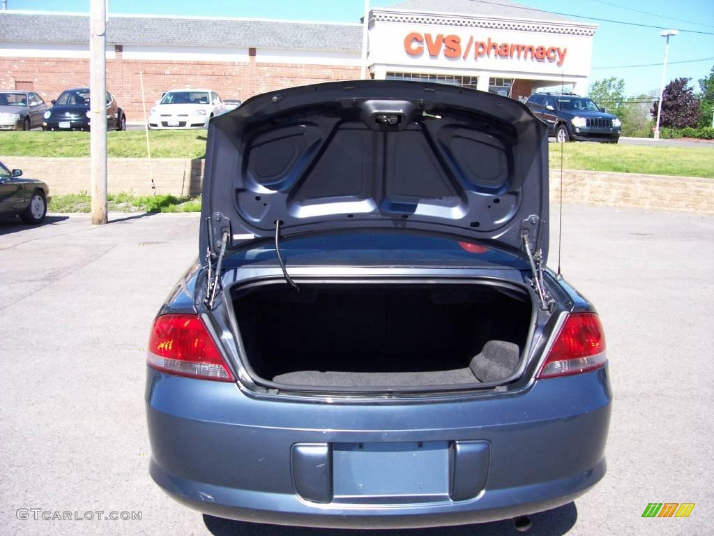 2003 Sebring LXi Sedan - Steel Blue Pearlcoat / Dark Slate Gray photo #18