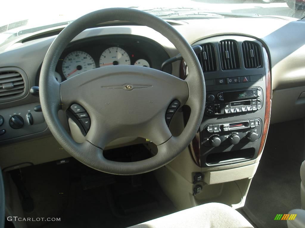 2003 Town & Country LX - Bright Silver Metallic / Taupe photo #10