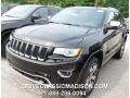 2015 Brilliant Black Crystal Pearl Jeep Grand Cherokee Overland 4x4  photo #1