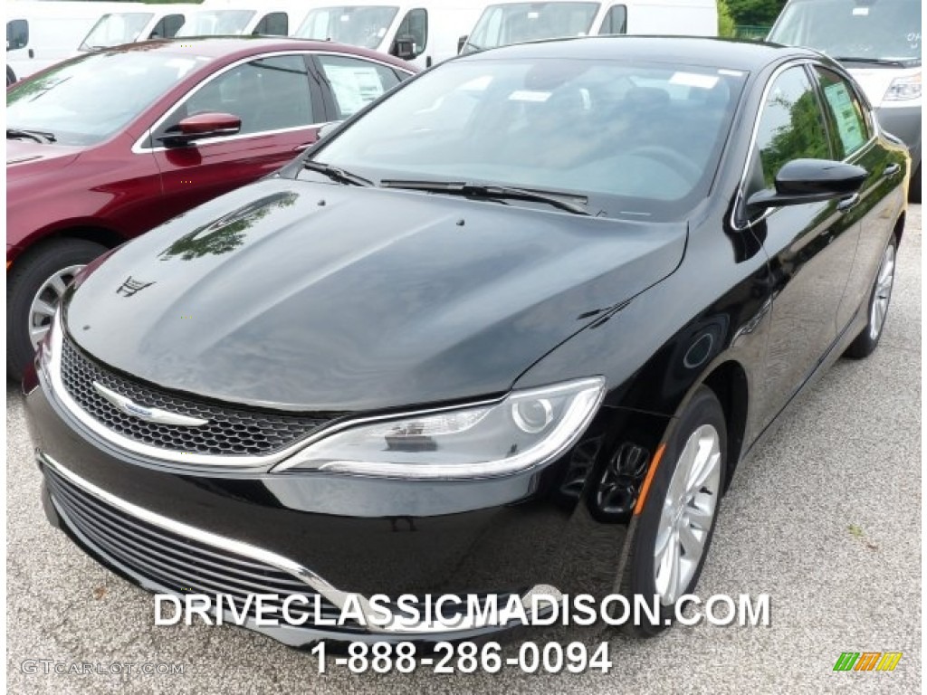 Black Chrysler 200