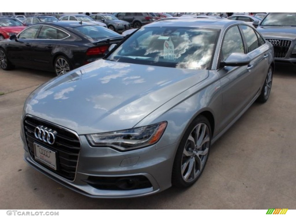 Quartz Gray Metallic 2015 Audi A6 3.0T Premium Plus quattro Sedan Exterior Photo #96120844