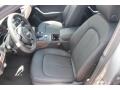 2015 Audi A6 Black Interior Front Seat Photo