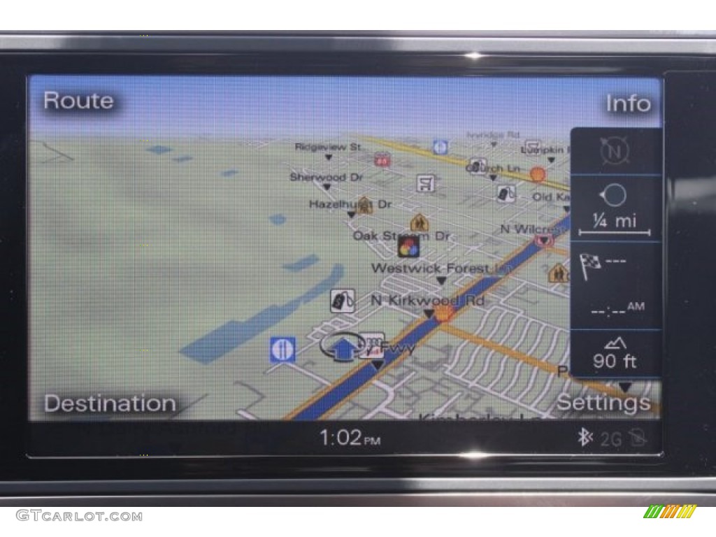 2015 Audi A6 3.0T Premium Plus quattro Sedan Navigation Photo #96121036