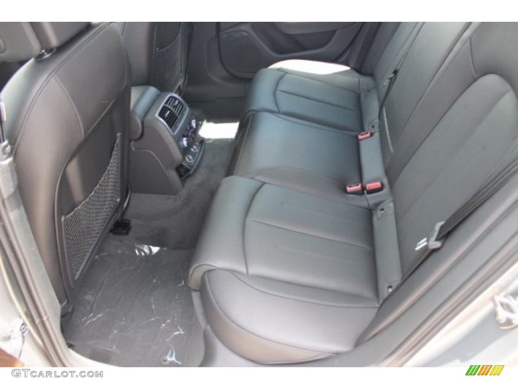 Black Interior 2015 Audi A6 3.0T Premium Plus quattro Sedan Photo #96121120